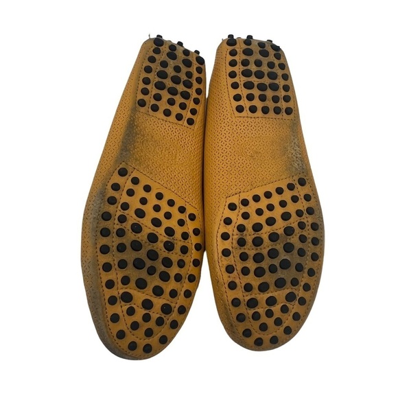 Tod's Yellow Driving Loafer Flats Size 37 Women's - Picture 9 of 9
